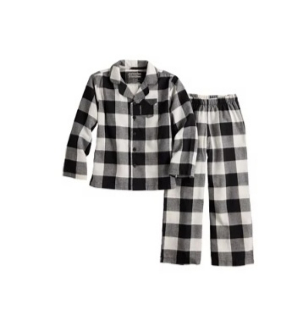 Jammies For Your Families, Flannel Set Child Size 8, New